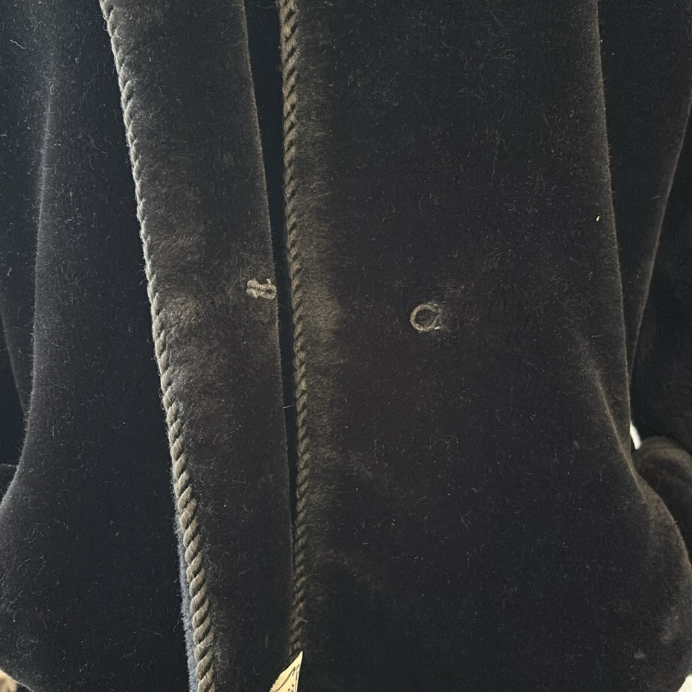 Jacques Saint
Laurent For Genelle Black Demi Buff
Faux Fur Coat Size 8 - Picture 12 of 14